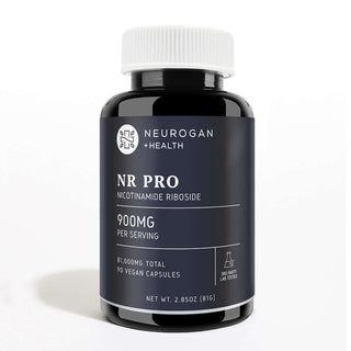 Neurogan NR Pro Nicotinamide Riboside Capsules, 81,000 mg total, 900 mg per serving, 90 capsules.